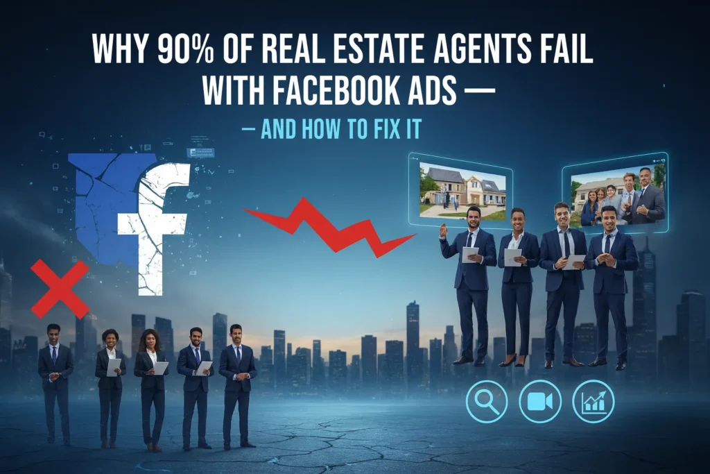 Why 90% of Real Estate Agents Fail with Facebook Ads — and How to Fix It
